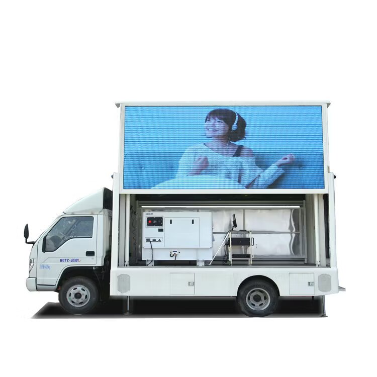 Advision On Wheels - Revolutionizing advertising with mobile LED screens,
